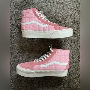 Joe Freshgoods x Sk8-Hi Vans Reissue Platform Coral Almond Size 13 Worn Once '